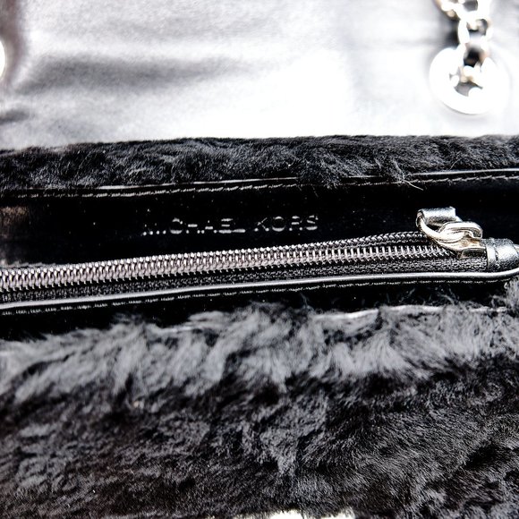 Michael Kors Sloan Shearling Bag, Vintage Designer Handbag - Picture 8 of 14